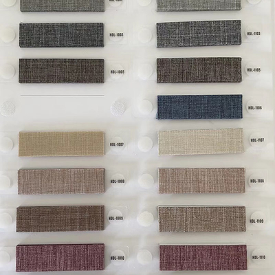 多用性 プレート ブラインド 布 任意の窓デザインに合わせた 柔軟性